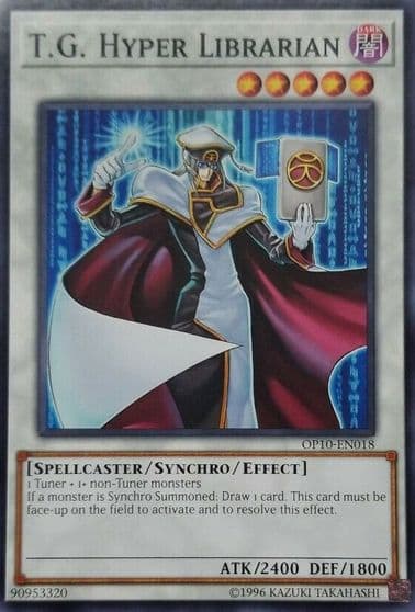 TG Hyper Librarian OTS Tournament Pack 10 Yu-Gi-Oh! card