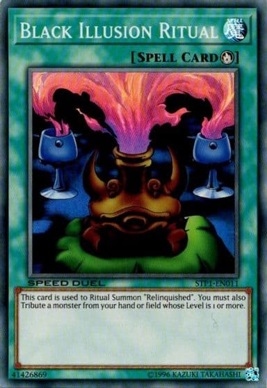 Black Illusion Ritual Speed Duel: Tournament Pack 1 Yu-Gi-Oh! card