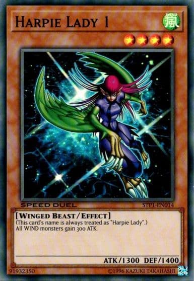 Harpie Lady 1 Speed Duel: Tournament Pack 1 Yu-Gi-Oh! card