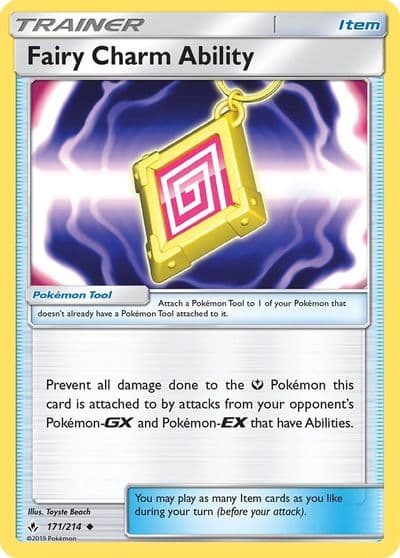 Fairy Charm Ability SM - Unbroken Bonds Pokemon card