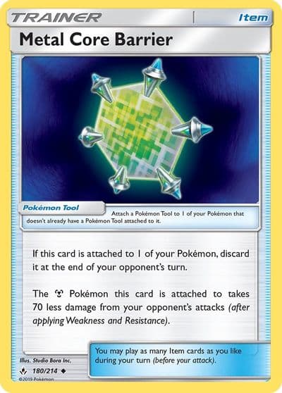 Metal Core Barrier SM - Unbroken Bonds Pokemon card