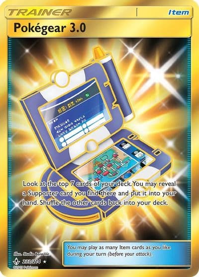 Pokegear 3.0 (Secret) SM - Unbroken Bonds Pokemon card