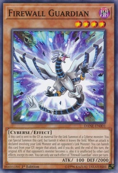 Firewall Guardian Dark Neostorm Yu-Gi-Oh! card