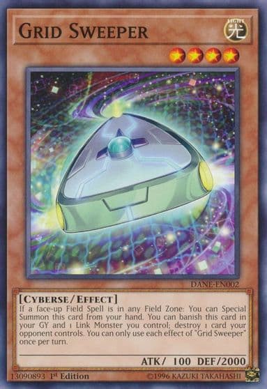 Grid Sweeper Dark Neostorm Yu-Gi-Oh! card
