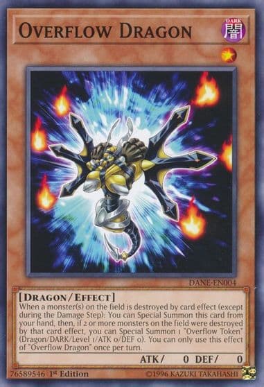 Overflow Dragon Dark Neostorm Yu-Gi-Oh! card