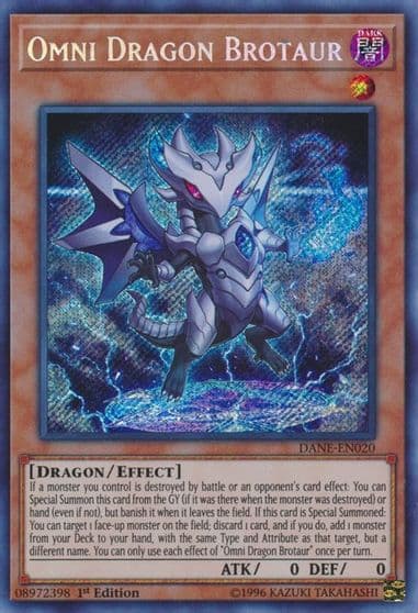 Omni Dragon Brotaur Dark Neostorm Yu-Gi-Oh! card