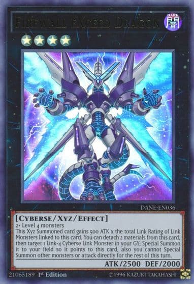 Firewall eXceed Dragon Dark Neostorm Yu-Gi-Oh! card