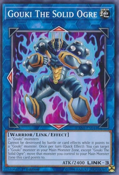 Gouki The Solid Ogre Dark Neostorm Yu-Gi-Oh! card