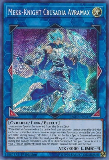Mekk Knight Crusadia Avramax Dark Neostorm Yu-Gi-Oh! card