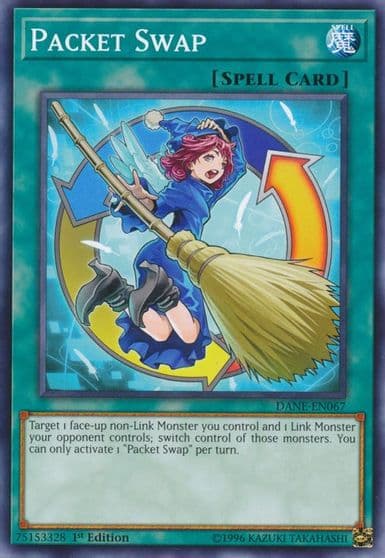 Packet Swap Dark Neostorm Yu-Gi-Oh! card