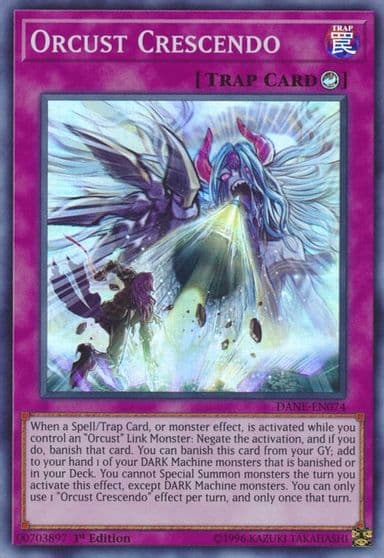 Orcust Crescendo Dark Neostorm Yu-Gi-Oh! card