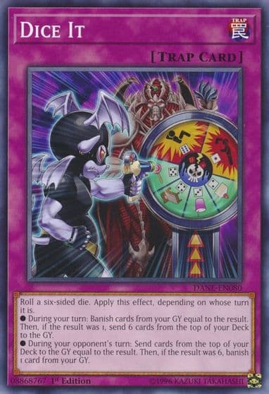 Dice It Dark Neostorm Yu-Gi-Oh! card