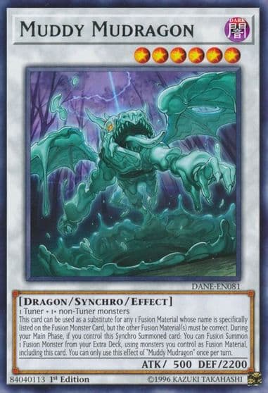 Muddy Mudragon Dark Neostorm Yu-Gi-Oh! card