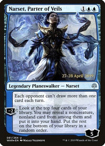 Narset Parter of Veils Prerelease Cards Magic card