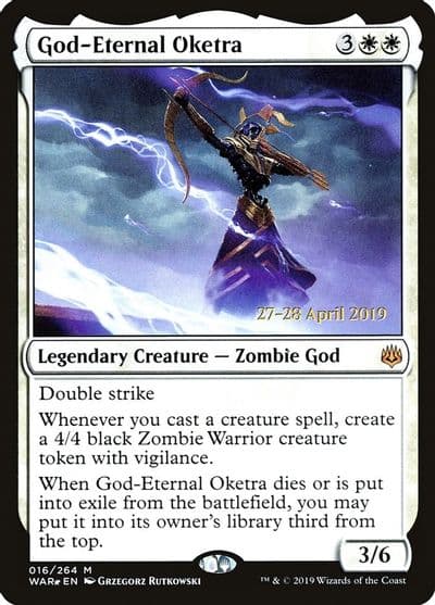 God Eternal Oketra Prerelease Cards Magic card