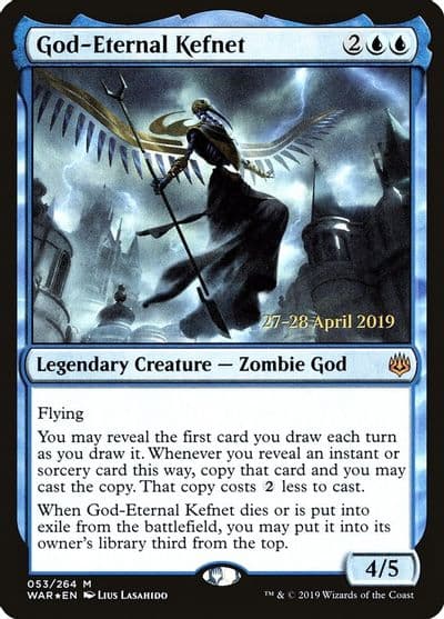 God Eternal Kefnet Prerelease Cards Magic card