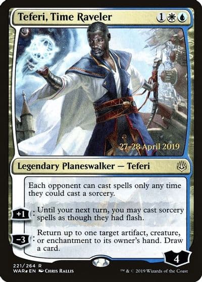 Teferi Time Raveler Prerelease Cards Magic card