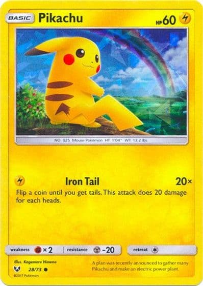 Pikachu (Cracked Ice Holo) Deck Exclusives Pokemon card