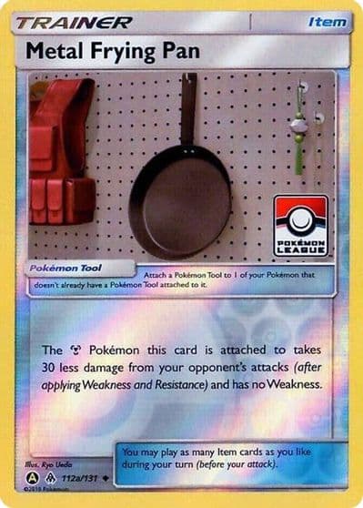 Metal Frying Pan - 112a/131 (Pokemon League) League & Championship Cards Pokemon card