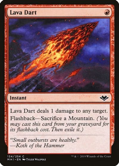 Lava Dart Modern Horizons Magic card