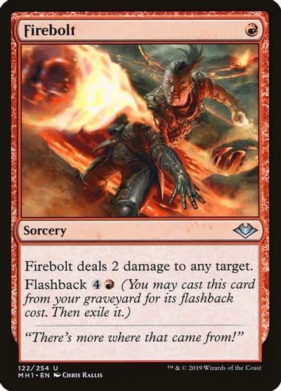 Firebolt Modern Horizons Magic card