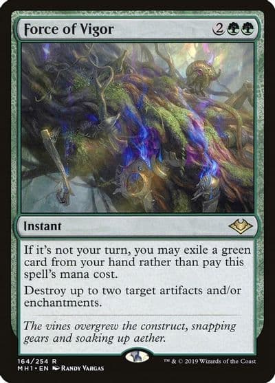 Force of Vigor Modern Horizons Magic card