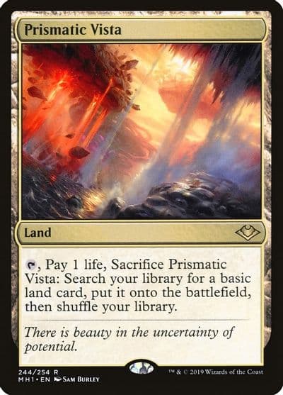 Prismatic Vista Modern Horizons Magic card