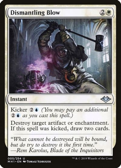 Dismantling Blow Modern Horizons Magic card