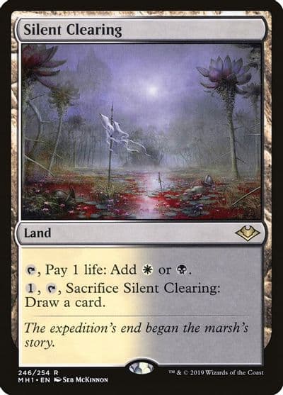 Silent Clearing Modern Horizons Magic card