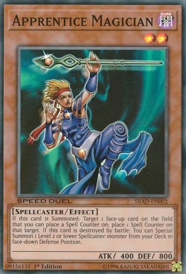 Apprentice Magician Speed Duel: Attack from the Deep Yu-Gi-Oh! card