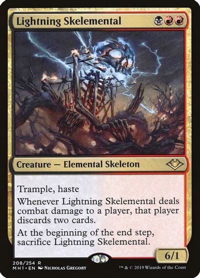 Lightning Skelemental Modern Horizons Magic card