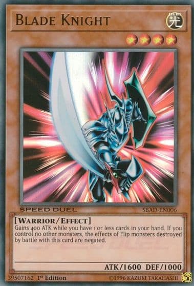 Blade Knight Speed Duel: Attack from the Deep Yu-Gi-Oh! card