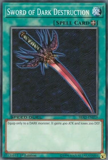 Sword of Dark Destruction Speed Duel: Attack from the Deep Yu-Gi-Oh! card