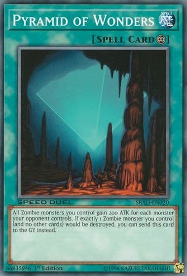 Pyramid of Wonders Speed Duel: Attack from the Deep Yu-Gi-Oh! card