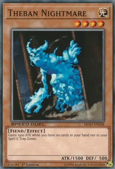 Theban Nightmare Speed Duel: Attack from the Deep Yu-Gi-Oh! card