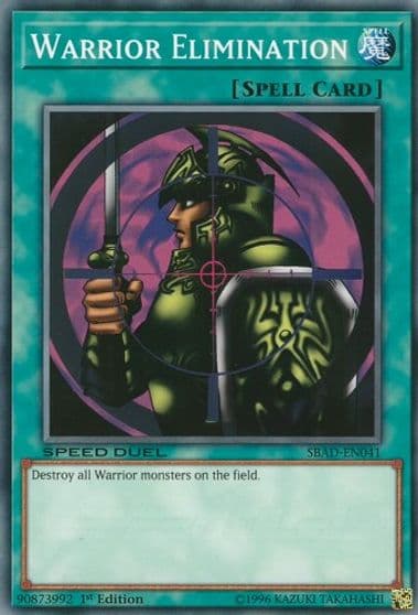 Warrior Elimination Speed Duel: Attack from the Deep Yu-Gi-Oh! card