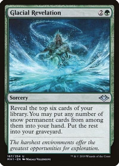 Glacial Revelation Modern Horizons Magic card