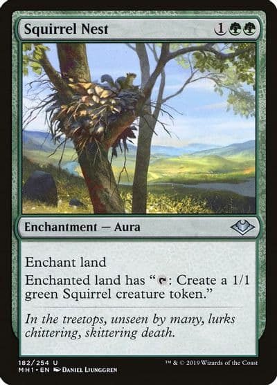Squirrel Nest Modern Horizons Magic card