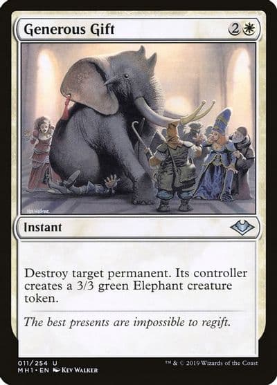 Generous Gift Modern Horizons Magic card