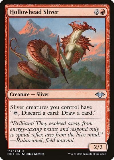 Hollowhead Sliver Modern Horizons Magic card
