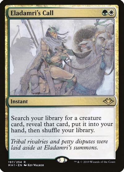 Eladamris Call Modern Horizons Magic card