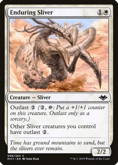 Enduring Sliver Modern Horizons Magic card