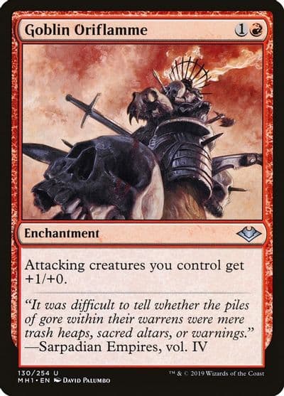 Goblin Oriflamme Modern Horizons Magic card