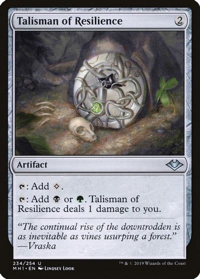 Talisman of Resilience Modern Horizons Magic card