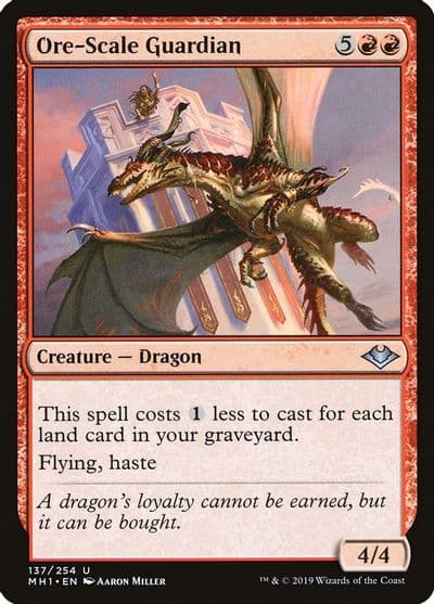 Ore Scale Guardian Modern Horizons Magic card