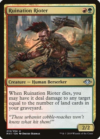 Ruination Rioter Modern Horizons Magic card
