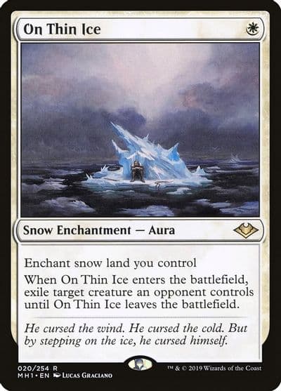 On Thin Ice Modern Horizons Magic card