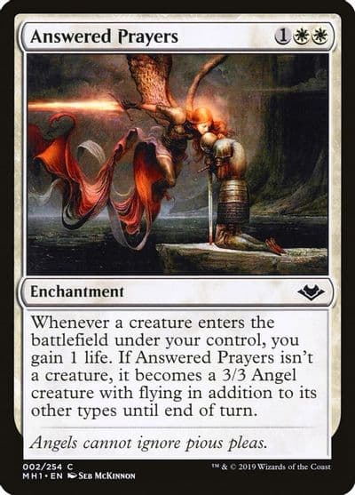 Answered Prayers Modern Horizons Magic card