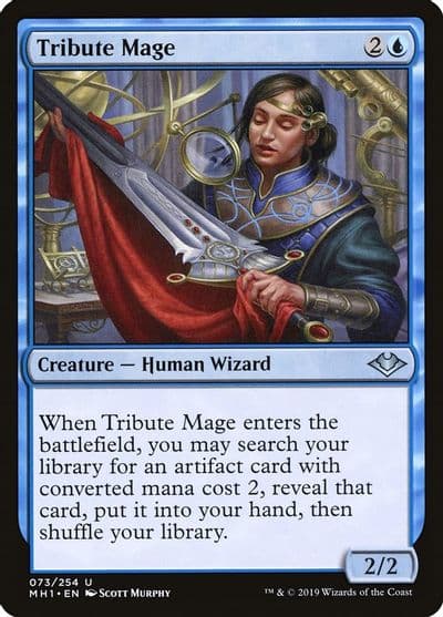 Tribute Mage Modern Horizons Magic card