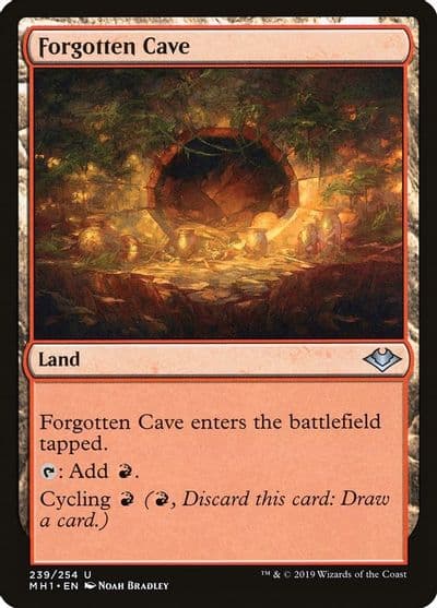 Forgotten Cave Modern Horizons Magic card